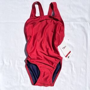 Speedo Red One-Piece Swimsuit